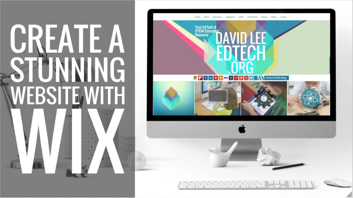 How to build a professional website with Wix's drag-and-drop editor