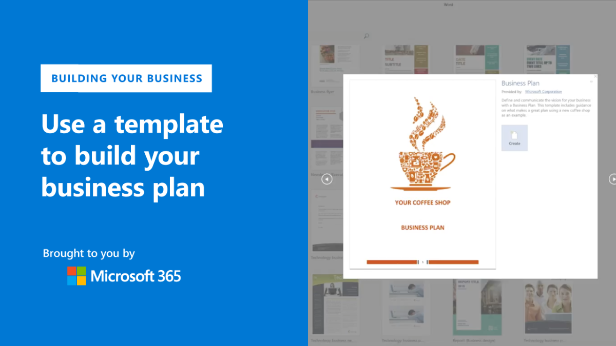 How to create a business plan using Microsoft Word templates