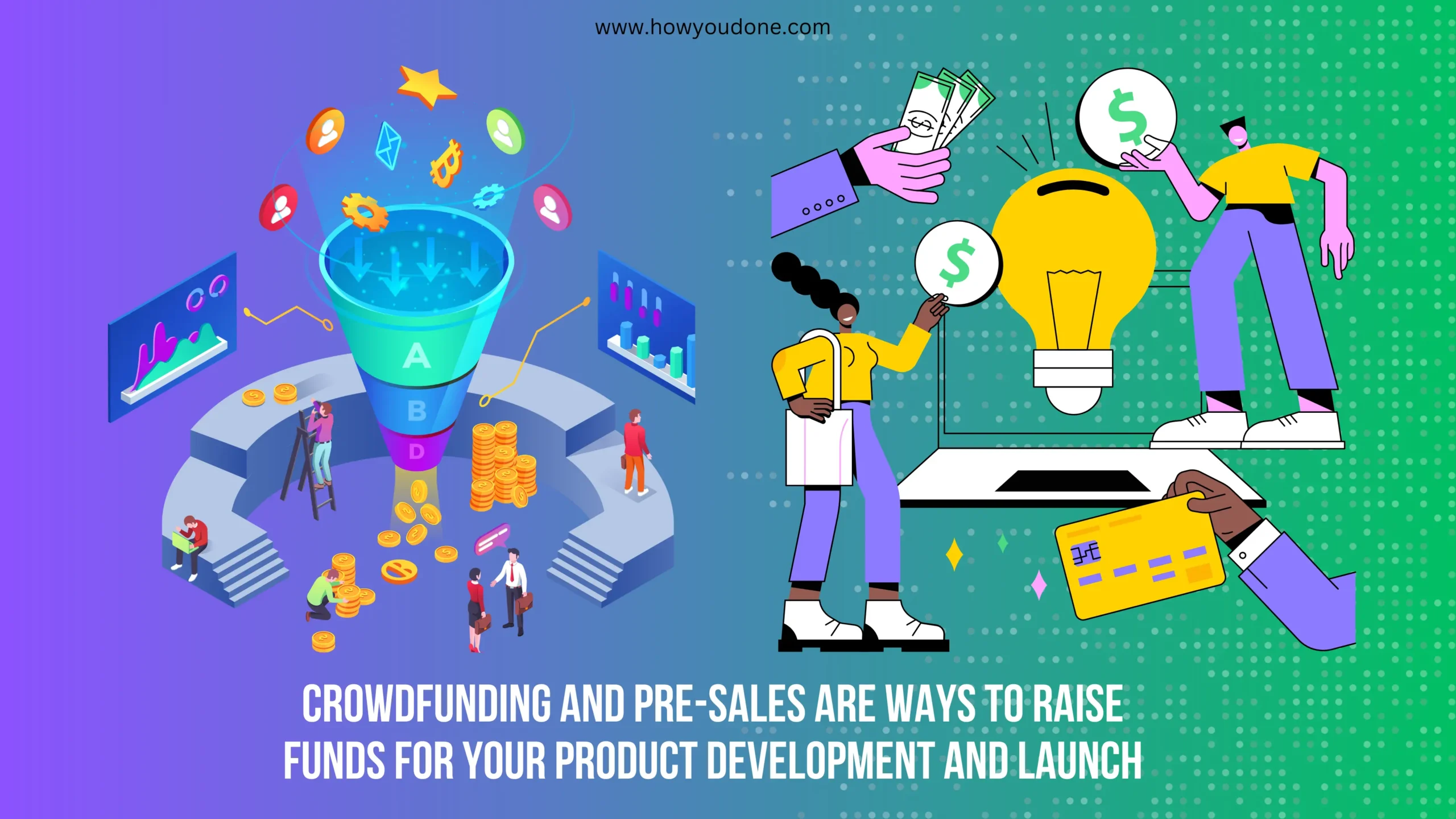 crowdfunding and pre sales for product-based business